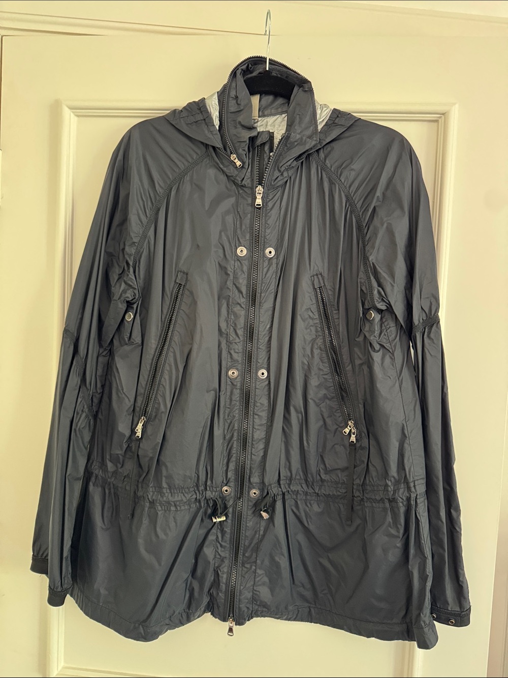 Ralph Lauren Dark Gray Lightweight Hooded Utility Jacket